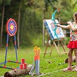 VEVOR Unisex Jugend Pfeil und Bogen Set für Kinder Bogenschießset, Bunt,...