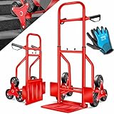 MASKO® Treppenkarre Sackkarre 200kg Transportkarre Treppensteiger...