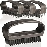 Hausfelder Handbürste Nagelbürste mit Griff - Fingerbürste hart -...