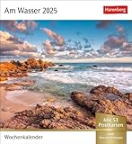 Am Wasser Postkartenkalender 2025 - Wochenkalender mit 53 Postkarten:...