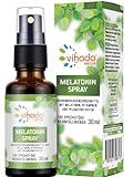 Vihado Natur Melatonin Spray - Plus: Ashwagandha, Lavendel, Tryptophan,...