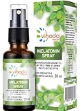 Vihado Natur Melatonin Spray - Plus: Ashwagandha, Lavendel, Tryptophan,...