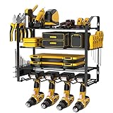 Power Tool Organizer Elektrowerkzeug Organizer Bohrhalter Wandhalterung,...