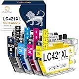 ColorKing LC421XL LC-421XLVAL Tintenpatronen Kompatibel für Brother LC421...