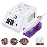 Elektrisch Nagelfräser, Elektrische Nagelfeile Set 20000 u/Min Maniküre...