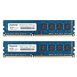 D DUOMEIQI DDR3 1600 PC3-12800U 8GB Kit (2X4 GB) RAM 4GB 2Rx8 240-pin Dimm...