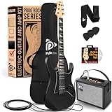 Pyle Prog Rock EG Series E-Gitarre mit Verstärker-Set, 99,1 cm (39 Zoll)...