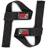 Gorilla Wear Non-Padded Lifting Straps - schwarz - Bodybuilding und Fitness...