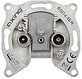 Axing BSD 4-10N Durchgangsdose 10 dB CATV Kabelfernsehen 5-1006 MHz