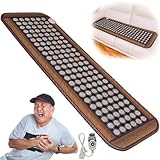 Jade & Bio Kristall Heizmatte mit Smart Controller - Ferninfrarot Turmalin...