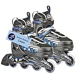 HUDORA Inline Skates Mia/Leon - Inliner für Kinder/Jugendliche &...