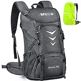 SPGOOD Wanderrucksack 40L/50L,Herren Damen Trekkingrucksäcke mit...