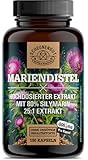 Mariendistel Kapseln 1500mg -WICHTIG: 25:1 Extrakt (=37500mg reines...