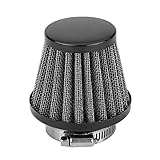 ETOPARS Schwarz Motorrad Luftfilter Universeller Motorrad Lufteinlassfilter...
