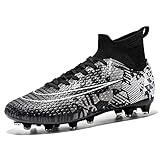 VTASQ Herren Fußballschuhe High Top Spikes Professionelle Herren Athletics...
