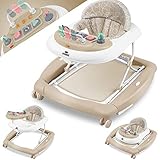 KIDIZ® 4in1 Lauflernhilfe Babywalker Spiel- und Lauflernwagen Gehfrei...