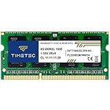 Timetec 8GB DDR3L-1600MHz PC3L-12800 / PC3-12800 (PC3L-12800S) Nicht-ECC...