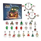 Weihnachts-Adventskalender-Armbänder, Weihnachtsschmuck, Adventskalender,...