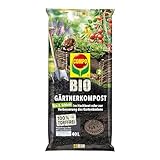 COMPO BIO Gärtner-Kompost zur Intensivierung der Bodenaktivität im Garten...