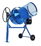 scheppach Betonmischer MIX160 Betonmischmaschine + Siebtrommel (160L...