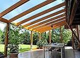 Terrassendach Terrassenüberdachung Carport Komplettset ECO Polycarbonat...