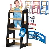 Schwanfeld® Lernturm ab 1 Jahr [ANTI KIPP SCHUTZ] - inkl. Montagezubehör...
