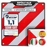 MATADORES Premium 3in1 Warntafel für Italien UND Spanien + Portugal | +...