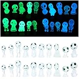 Gjinxi 20 Stück Waldgeister Gartendeko, Leuchtende Gartendeko Figuren,...