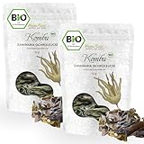 Kombu Algen Blätter Bio Kelp Atlantik Getrocknet (Wildsammlung Roh Vegan)...