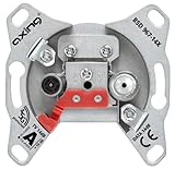 Axing BSD 967-14X Multimedia-Durchgangsdose 14 dB 5-1800 MHz Kabelfernsehen...