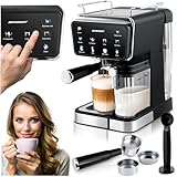 Berdsen Kaffeemaschine - 20 bar 1350W - Espressomaschine...