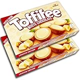 Toffifee White Chocolate – 2 x 125g – Haselnuss in Caramel mit heller...