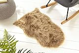 riess-ambiente.de Kuscheliges Kunstfell Mary 85x50cm braun Faux-Fur...