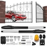 Fiqops Automatischer Flügeltorantrieb 600kg Doppelflügeltorantrieb...