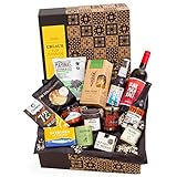 Präsentbox Urlaub für Zuhause - Gefüllter Geschenkkorb mit Sangría, &...