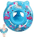 Schwimmring Baby, Aufblasbare Schwimmhilfe mit Schwimmsitz aus PVC, Baby...