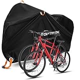 toptrek Fahrradabdeckung für 2 Fahrräder Wasserdicht 210D Oxford-Gewebe...