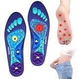 1 Paar Magnetische Akupressur Einlegesohlen für Männer und Frauen,...