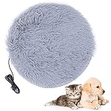 Wakects Heizmatte für Hunde und Katzen 40 x 40 cm, Heizdecke für...