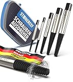 Schraubenausdreher Set Profi [5-teilig aus HSS 4341] - Linksausdreher Set...