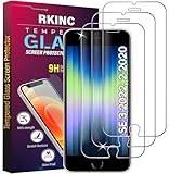 RKINC 3 Stück, Panzerglas Schutz Glas für iPhone SE 3 2022/ SE 2 2020,...