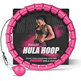 Active 100 Gewichteter Hula Hoop, Infinity Smart Hula Hoops mit 16 Knoten,...