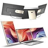 siaviala Laptop Screen Extender, 15.6” Portable Monitor, FHD 1080P...