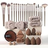 40 Stück Pinselset Makeup Professionelles Make up Pinsel set für Frauen |...