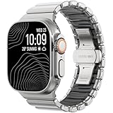 CHANCHY Titan-Armband, kompatibel mit Apple Watch Ultra 3/2/1, 49 mm, 46...