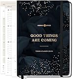 Kalender 2023 2024 A5 ”PANDORA” - Hardcover Buchkalender von Juli 2023...