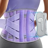 Rakiie Rückenstützgürtel für Damen, 9-faches Rückenbandage,...