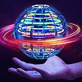 Ivtivfu Fliegender Ball Spielzeug (Blau), LED Flying Spinner, Magic Hover...