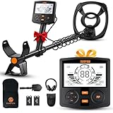 SUNPOW Metalldetektor 2025 Neu – 5 Modi Profi für Erwachsene,...