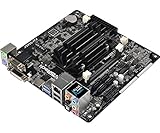 Asrock J3455-ITX Hauptplatine schwarz/grau/braun/rot